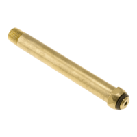 High Purity Regulator Stem 1/4" NPT M