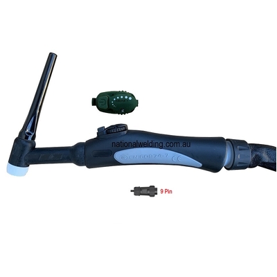 8 Metres Water Cooled TIG Torch SR-18-8MCP50-9Pin-Connect