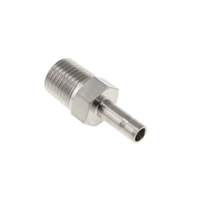Male Adaptor Genlok Tube to Pipe 1/4 NPT M - 1/4 Tube