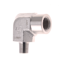 Genlok Elbow 1/4" F NPT to 1/8" M NPT