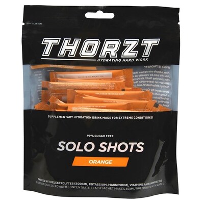 99% Sugar Free Solo Shots Orange 50 x 3g Satchels SSSFOR 