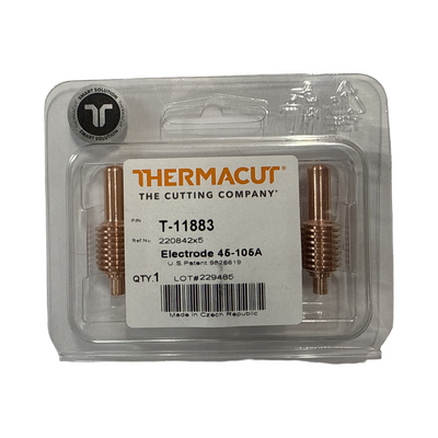 220842 Electrode For Hand & Machine Torch 45/65/85/105 (Pk:5) T-11883