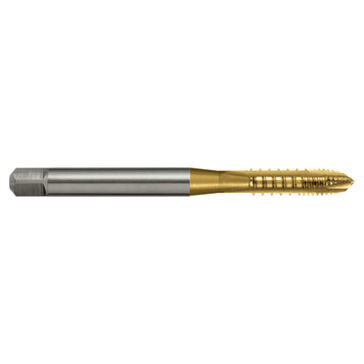 TAP T130 M 5x0.8 6H GUN W-AZ DIN371 B HSSE TiN Sutton Tools T1300500