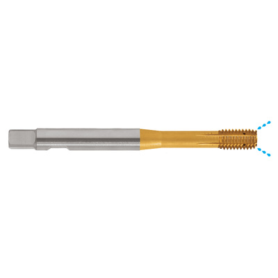 TAP T383 M 8x1.25 6HX FORMING IK D1835-B C PM-V3 TiN SYNCHRO Sutton Tools T3830800