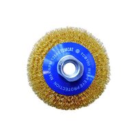 Multi-Thread Crimped Bevel Brush 100mm Tomcat TCB100