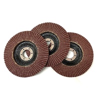 Flap Disc Aluminium Oxide 127mm  2 x 40 & 1 x 80 Grit Tomcat TDA127P Pack of 3  