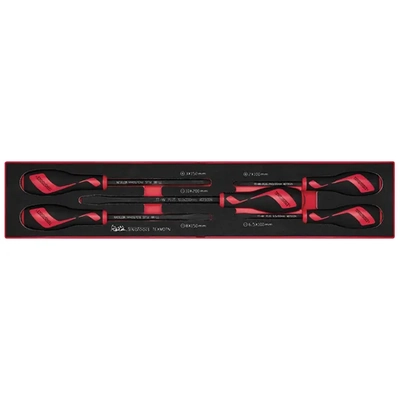 Power Thru Screwdriver Set 5-Piece TEX-Tray Teng Tools TE-TEXMDTN