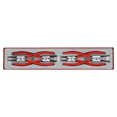 MB 9 Snap-Ring (Circlip) Plier Set 4-Piece TTX-Tray Teng Tools TE-TTX474-9
