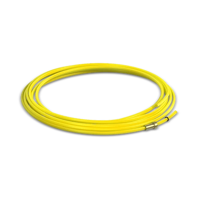 Binzel Style 1.2-1.6mm Yellow Aluminium Torch Liner 3m Unimig TLY3M