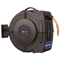 Retractable Air Hose Reel 10mm X 20 Metres Hybrid Polymer Air Hose With 1/4" Bsp Male Fittings ITM TM300-020