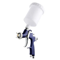 Air Spray Gun Gravity Feed General Purpose 60ml Plastic Pot ITM TM340-903