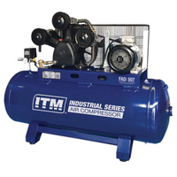 Air Compressor Belt Drive Stationary 3 Phase 10HP 270 Litre ITM TM353-10270