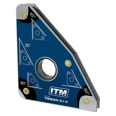 Multi-Angle Welding Magnet 55KGS Force, 150MM, 30°,45°,60°,90° &165°, Powerful NDFEB Magnet TM650-014