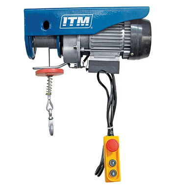 Electric Hoist, Pro Wire Hoist, 250/500 KG, 6/12 Metre Lift ITM TM9008-00212