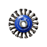 Multi-Thread Twistknot 100mm Wheel Brush Tomcat TTW100