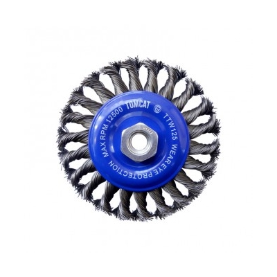 Twistknot 125mm Wheel Brush Tomcat TTW125