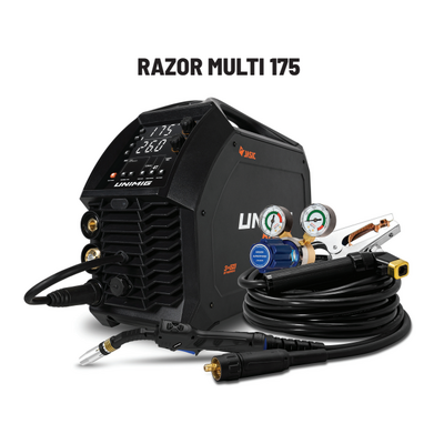Unimig  RAZOR 175 MULTI MIG/TIG/STICK Welder U11007K