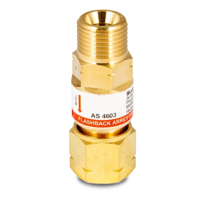 Acetylene Flashback Arrestor - Blowpipe Mount Unimig UFFAH