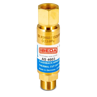 Oxygen Flashback Arrestor - Regulator Mount Unimig UFFOR