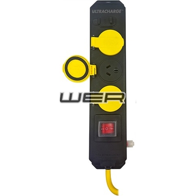 UltraCharge Powerboard 3 Socket 2.4 USB 2.4A UR100/3UHD
