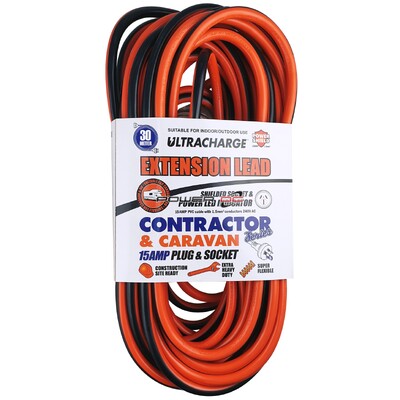 Ultracharge Contractor/Caravan Suitability Lead 30M 15A UR250/30C