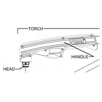Head LC25 Plasma Torch (Head Only) W0300615R 