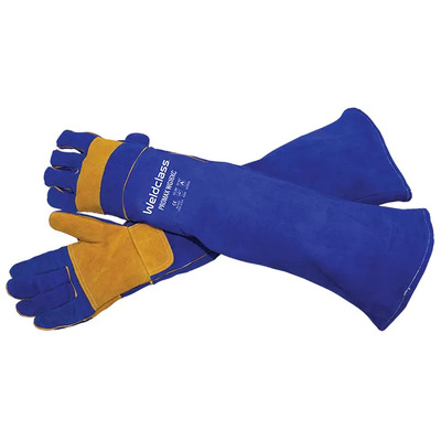 Gloves Welding Promax WG16XC Blue Left Pair Weldclass WC-01778