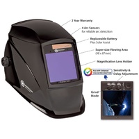 Promax 500 Electronic Welding Helmet Black Stealth Weldclass WC-05317