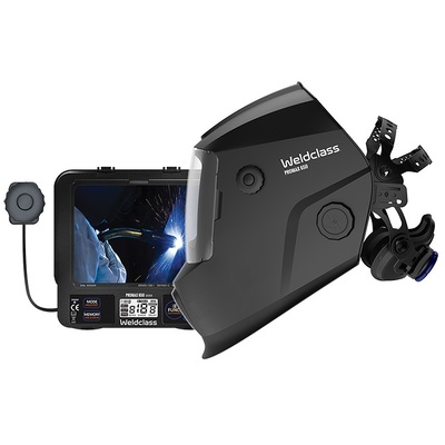 Auto-Darkening Welding Helmet Promax 650 Matte Black Weldclass WC-05343