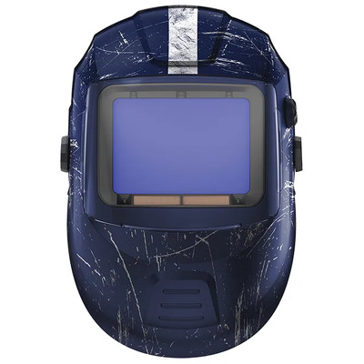 Promax 680 Blue Retro Graphic Welding Helmet Weldclass WC-05345