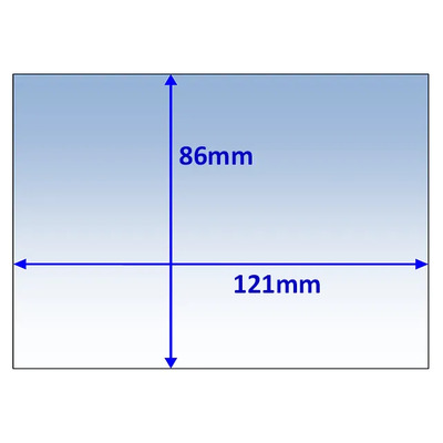 Inner Cover Lens 121 x 86mm suit Promax 680 Weldclass WC-05357 Pkt of 5