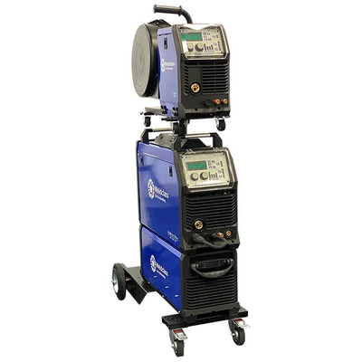 Welder Weldforce 350MST With Separate Wire Feeder and Toolbox Trolley Weldclass WC-350MSTK4