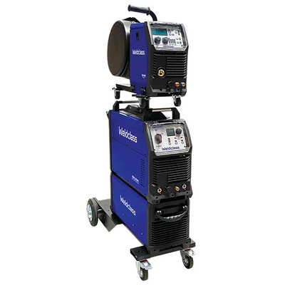 MIG / Stick / TIG Welder FORCE 395MST Pulse With Toolbox Trolley Weldclass WC-395MSTK2