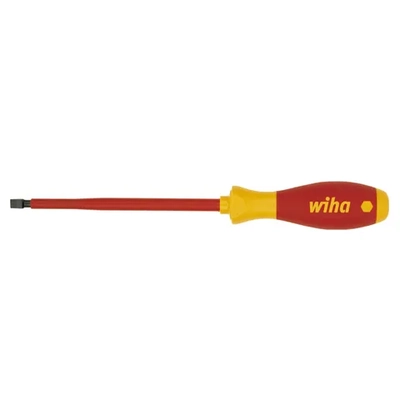 Screwdriver, Slotted 5.5mm x 125mm, SoftFinish VDE 1000V Insulated WIHA WH-38011
