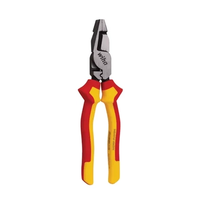 220mm Cross Cut Pliers, Industrial Electricians VDE 1000V Insulated WIHA WH-44377