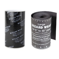 Pipe Wrap Large 120"L x 5-1/4"W For Pipes 6" to 30" in Diameter WW17A