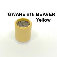 DC TIG Ceramic Nozzles – Super Tough Yellow Size 16 For 9 Series Torch