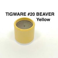 DC TIG Ceramic Nozzles – Super Tough Yellow Size 20 For 9 Series Torch