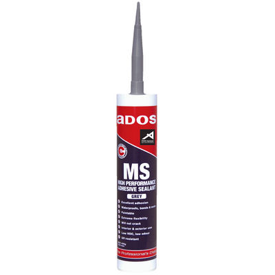 High Performance Adhesive Sealant Grey Cartridge 400 Grams CRC MS 8364 