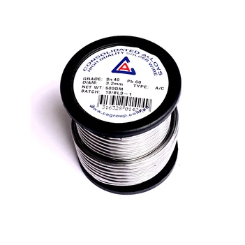 Resin Cored Solder Wire Sn 40 Pb 60 3.2mm 500g 01447