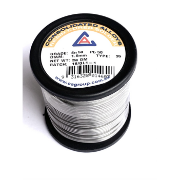 Resin Cored Wire Sn 50 Pb 50 1.6mm 250g 01460