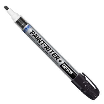 Paint-Riter Plus Liquid Paint Marker Black 3mm Mark Size 096883 Each 