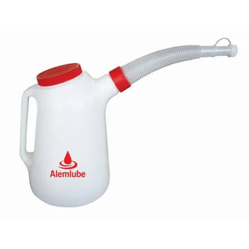 1 LITRE OIL MEASURE WITH FLEXIBLE SPOUT Alemlube 1000MFN