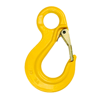Austlift G80 Sling hook With Safety Latch Eye10mm G80TypeSE WLL 3.2T 103010