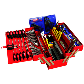 135 Piece Tool Kit Cantilever Box  Tray 5 KC Tools 110TK