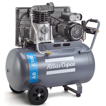 Professional Portable 1 Phase 175L/m 2.5hp 100 Ltrs Compressor AB25E100