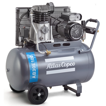 Professional Portable 1 Phase 305L/m 3hp 100 Litres Compressor AB30E100 main image