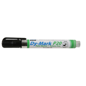P20 Black Paint Marker DyMark 12072001 Pack of 12