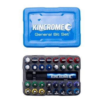 General Bit & Holder Set 33 Piece Kincrome 13649