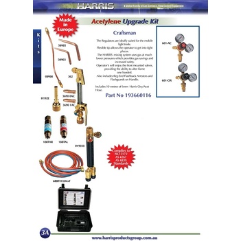 Harris Upgrade Craftsman Oxy/Acet Kit